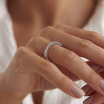 0.55 Karat Yarımtur Pırlantalı Yüzük - RNF0731 | Yarımtur Pırlanta Yüzük | Ronaff Pırlanta | Tektaş Yüzük, Pırlanta Yüzük, Kolye, Küpe