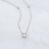 0.56 Karat Emerald Kesim Pırlanta Kolye - RNF0589 | Pırlanta Kolye | Ronaff Pırlanta | Tektaş Yüzük, Pırlanta Yüzük, Kolye, Küpe