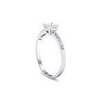 0.56 Karat Prenses Kesim GIA/HRD Sertifikalı Tektaş Pırlanta Yüzük - RNF0487 | Tektaş Pırlanta | Ronaff Pırlanta | Tektaş Yüzük, Pırlanta Yüzük, Kolye, Küpe