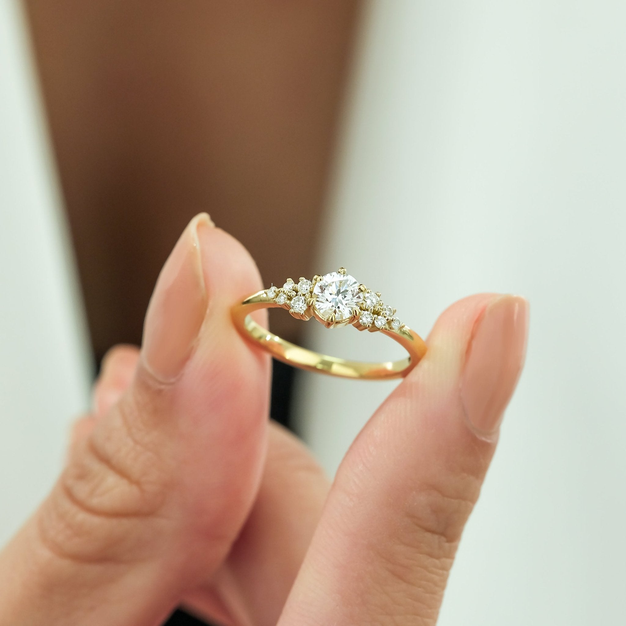 0.56 karat Vintage Tektaş Yüzük - RNF0904 | Pırlanta Yüzük | Ronaff Pırlanta | Tektaş Yüzük, Pırlanta Yüzük, Kolye, Küpe