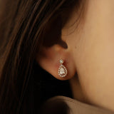 0.40 Karat Damla & 0.20 Karat Yuvarlak Kesim Pırlanta Küpe - RNF0678 | Pırlanta Küpe | Ronaff Pırlanta | Tektaş Yüzük, Pırlanta Yüzük, Kolye, Küpe