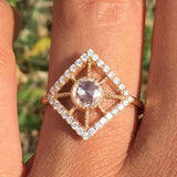 0.60 Karat Elmas Pırlantalı Vintage Yüzük - RNF0067 | Pırlanta Yüzük | Ronaff Pırlanta | Tektaş Yüzük, Pırlanta Yüzük, Kolye, Küpe