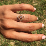 0.60 Karat Elmas Pırlantalı Vintage Yüzük - RNF0067 | Pırlanta Yüzük | Ronaff Pırlanta | Tektaş Yüzük, Pırlanta Yüzük, Kolye, Küpe