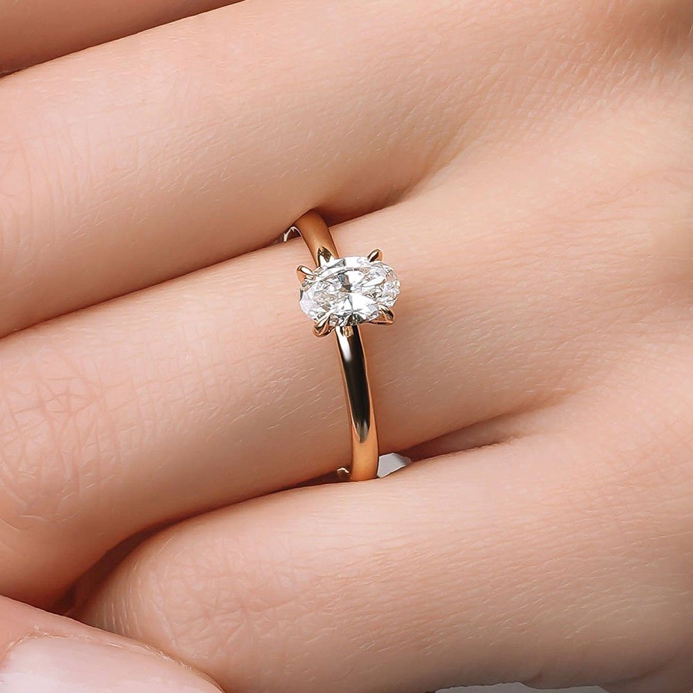 0.60 Karat Oval Kesim GIA/HRD Sertifikalı Tektaş Pırlanta Yüzük - RNF0658 | Tektaş Yüzükler | Ronaff Pırlanta | Tektaş Yüzük, Pırlanta Yüzük, Kolye, Küpe