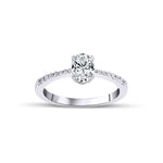 0.60 Karat Oval Kesim HRD Sertifikalı Tektaş Pırlanta Yüzük - RNF0521 | Tektaş Pırlanta | Ronaff Pırlanta | Tektaş Yüzük, Pırlanta Yüzük, Kolye, Küpe