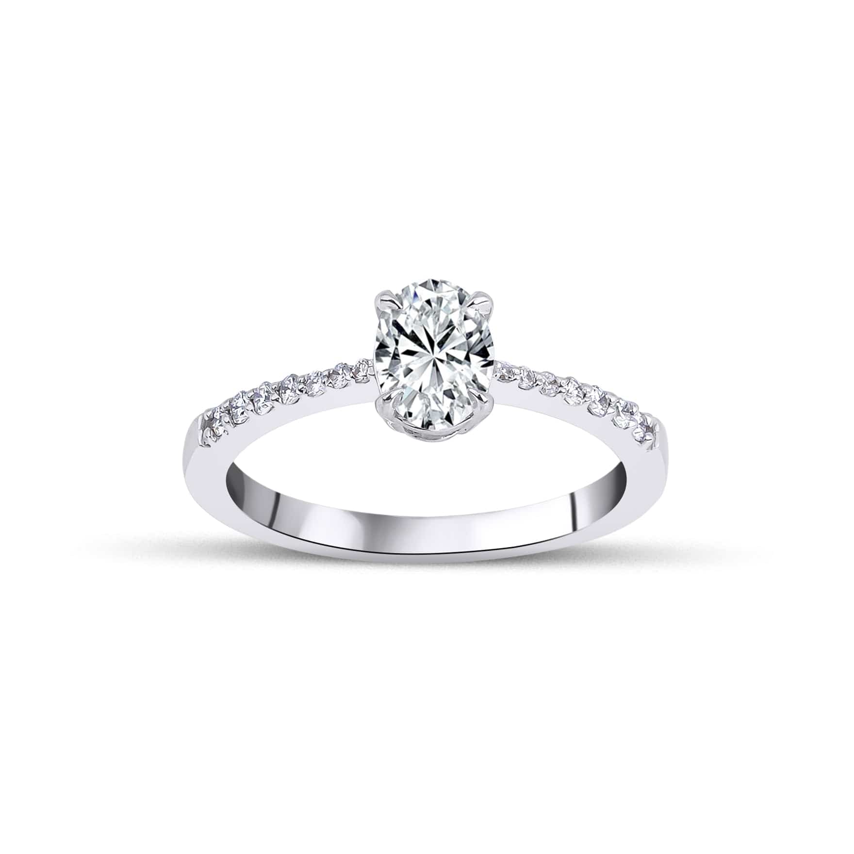 0.60 Karat Oval Kesim HRD Sertifikalı Tektaş Pırlanta Yüzük - RNF0521 | Tektaş Pırlanta | Ronaff Pırlanta | Tektaş Yüzük, Pırlanta Yüzük, Kolye, Küpe