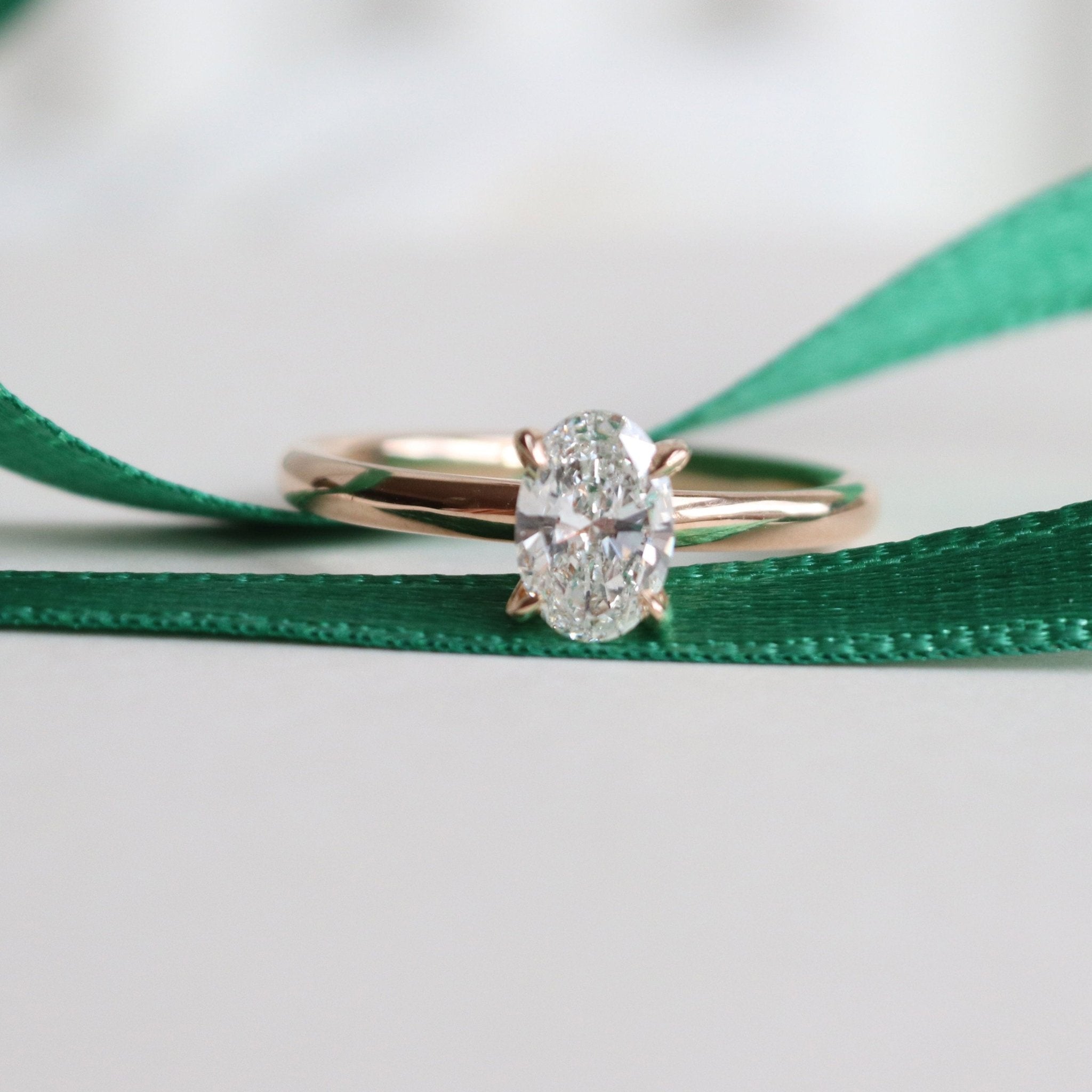 0.60 Karat Oval Kesim Pırlanta Tektaş Yüzük - RNF0371 | Tektaş Pırlanta | Ronaff Pırlanta | Tektaş Yüzük, Pırlanta Yüzük, Kolye, Küpe