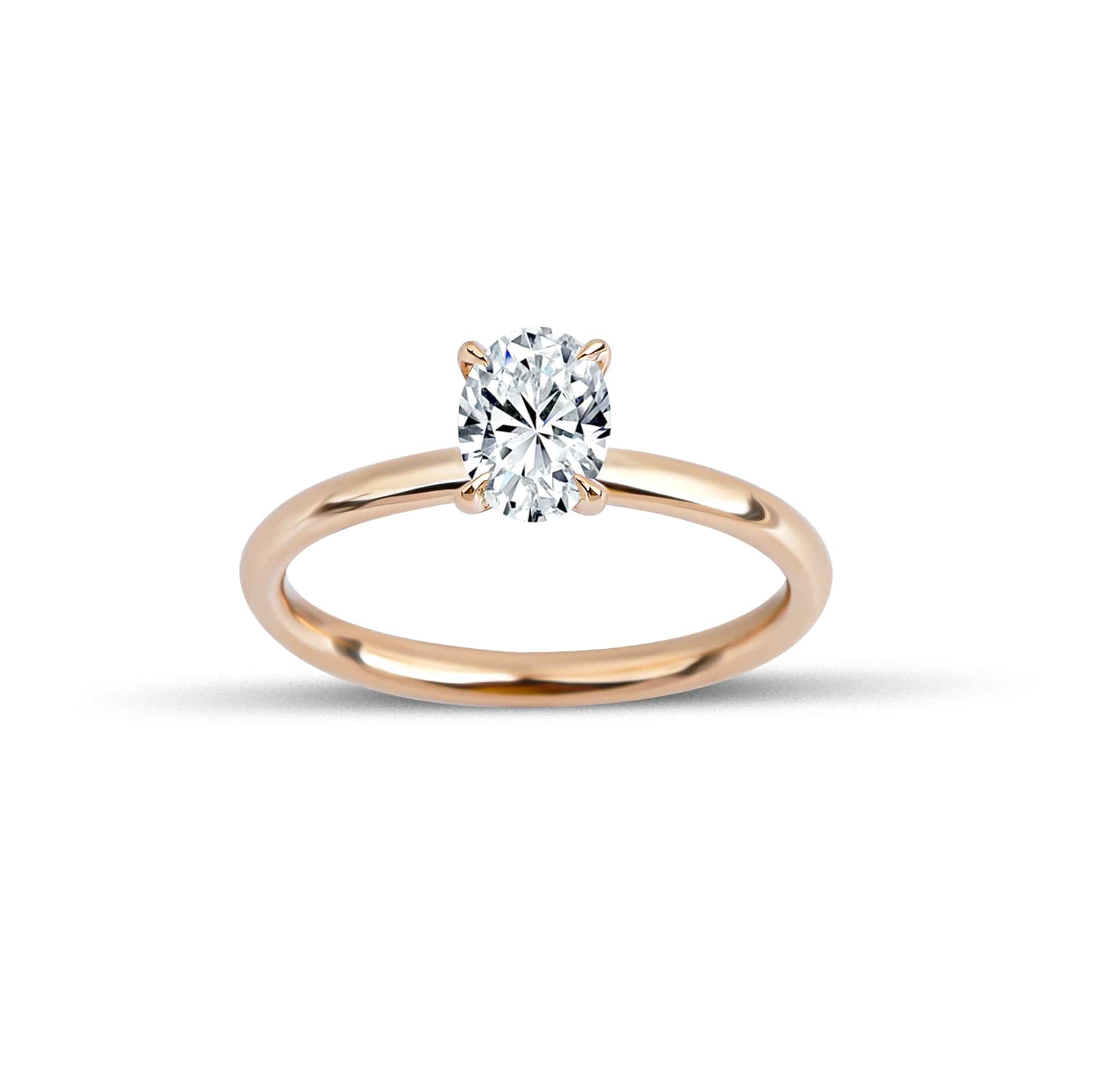 0.60 Karat Oval Kesim Pırlanta Tektaş Yüzük - RNF0371 | Tektaş Pırlanta | Ronaff Pırlanta | Tektaş Yüzük, Pırlanta Yüzük, Kolye, Küpe