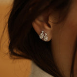 0.40 Karat Oval Kesim & 0.20 Karat Yuvarlak Kesim Pırlanta Küpe - RNF0679 | Pırlanta Küpe | Ronaff Pırlanta | Tektaş Yüzük, Pırlanta Yüzük, Kolye, Küpe