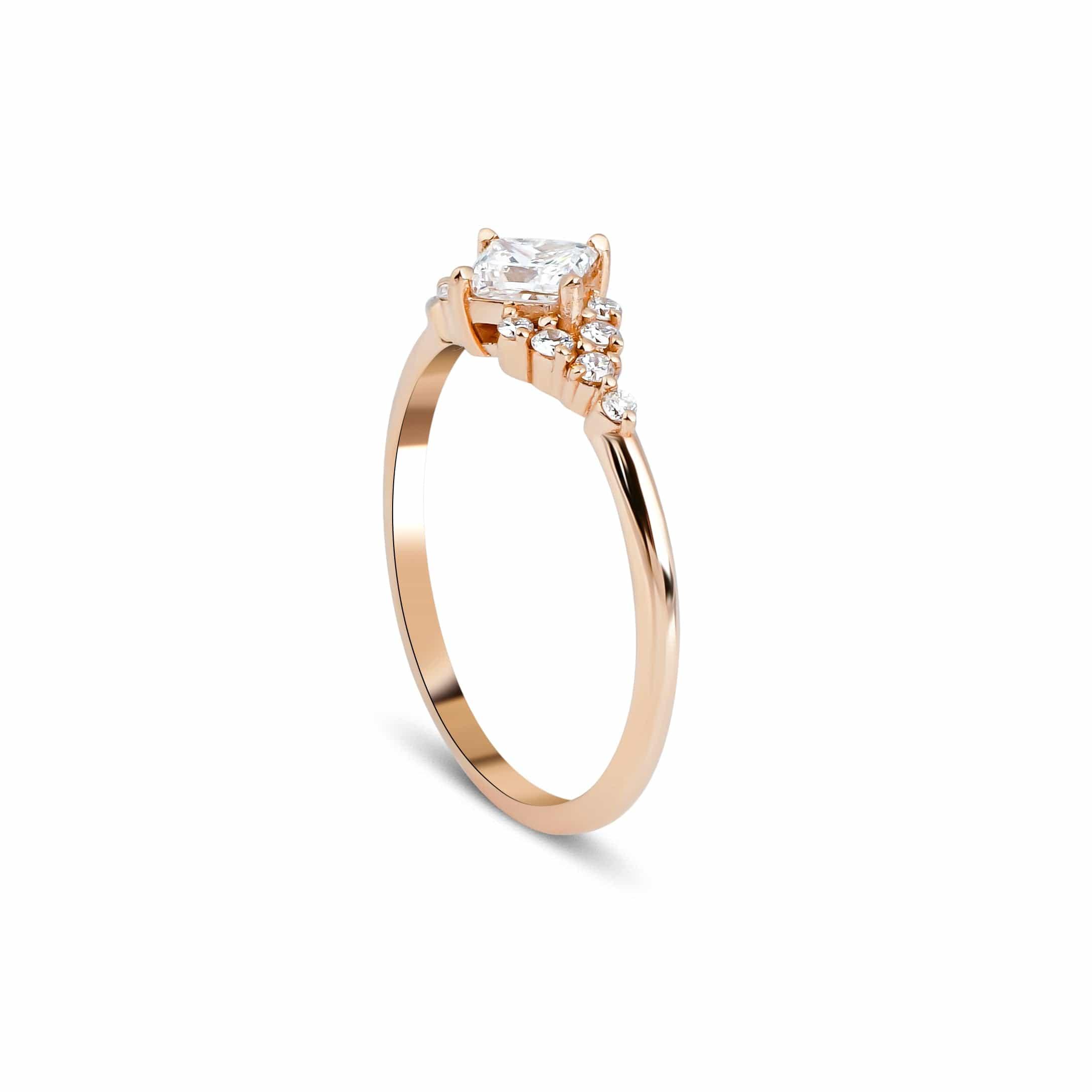 0.60 Karat Tektaş Prenses Kesim GIA/HRD sertifikalı Pırlanta Yüzük - RNF0086 | Pırlanta Yüzük | Ronaff Pırlanta | Tektaş Yüzük, Pırlanta Yüzük, Kolye, Küpe