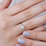 0.60 Karat Yuvarlak Kesim HRD Sertifikalı Tektaş Pırlanta Yüzük - RNF0213 | Tektaş Pırlanta | Ronaff Pırlanta | Tektaş Yüzük, Pırlanta Yüzük, Kolye, Küpe