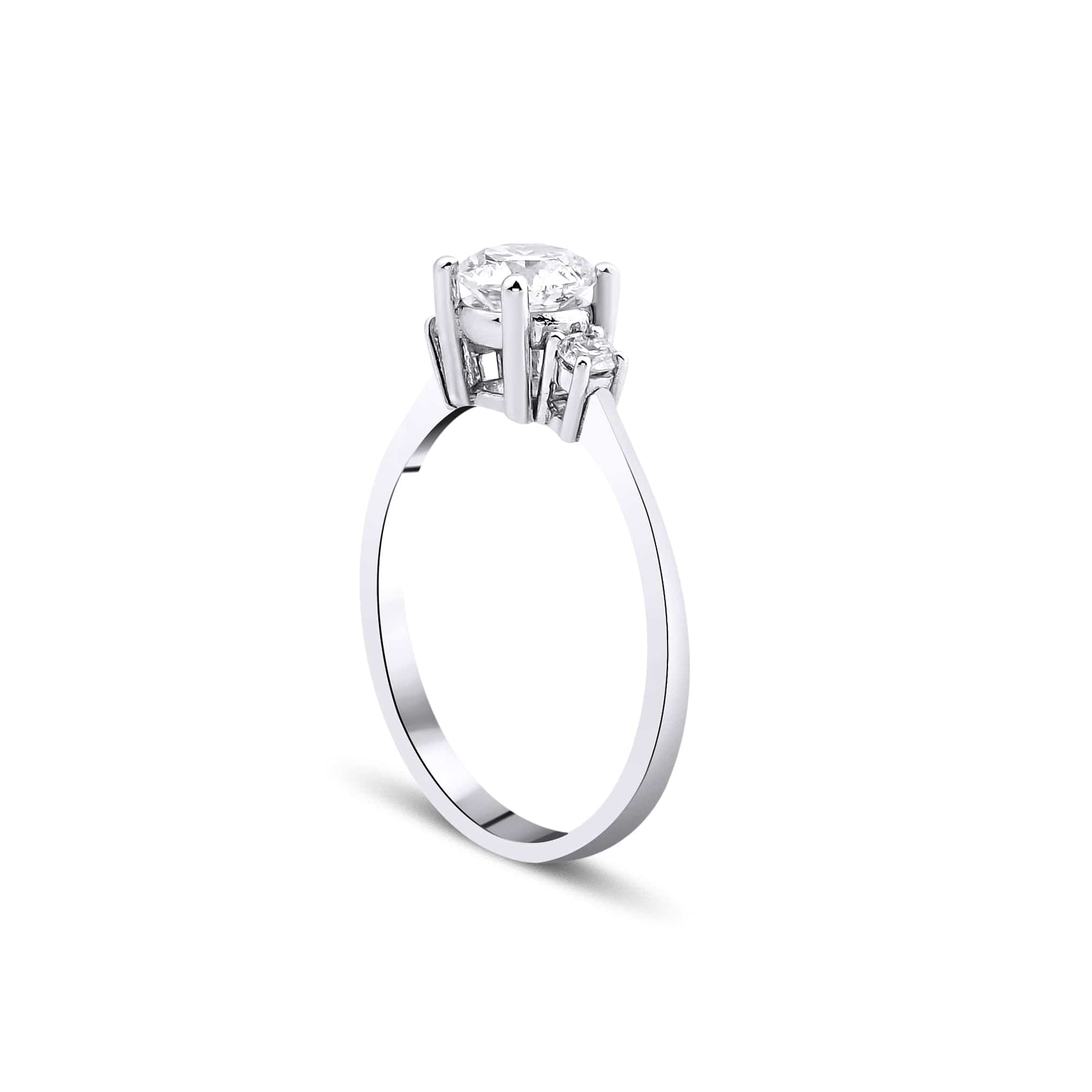 0.60 Karat Yuvarlak Kesim HRD Sertifikalı Tektaş Pırlanta Yüzük - RNF0213 | Tektaş Pırlanta | Ronaff Pırlanta | Tektaş Yüzük, Pırlanta Yüzük, Kolye, Küpe