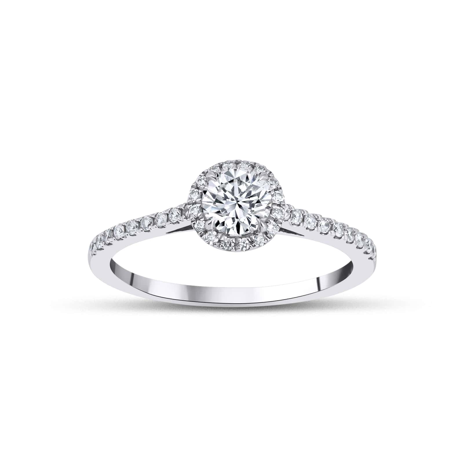 0.63 Karat Yuvarlak Pırlanta Tektaş Yüzük - RNF0441 | Tektaş Pırlanta | Ronaff Pırlanta | Tektaş Yüzük, Pırlanta Yüzük, Kolye, Küpe