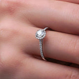 0.63 Karat Yuvarlak Pırlanta Tektaş Yüzük - RNF0441 | Tektaş Pırlanta | Ronaff Pırlanta | Tektaş Yüzük, Pırlanta Yüzük, Kolye, Küpe