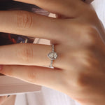 0.65 Karat Damla Kesim HRD Sertifikalı Tektaş Pırlanta Yüzük - RNF0087 | Pırlanta Yüzük | Ronaff Pırlanta | Tektaş Yüzük, Pırlanta Yüzük, Kolye, Küpe