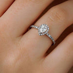 0.65 Karat Damla Kesim HRD Sertifikalı Tektaş Pırlanta Yüzük - RNF0087 | Pırlanta Yüzük | Ronaff Pırlanta | Tektaş Yüzük, Pırlanta Yüzük, Kolye, Küpe