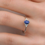 0.66 Karat Safir Pırlantalı Yüzük - RNF0646 | Renkli Taşlı Yüzükler | Ronaff Pırlanta | Tektaş Yüzük, Pırlanta Yüzük, Kolye, Küpe