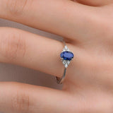 0.66 Karat Safir Pırlantalı Yüzük - RNF0646 | Renkli Taşlı Yüzükler | Ronaff Pırlanta | Tektaş Yüzük, Pırlanta Yüzük, Kolye, Küpe