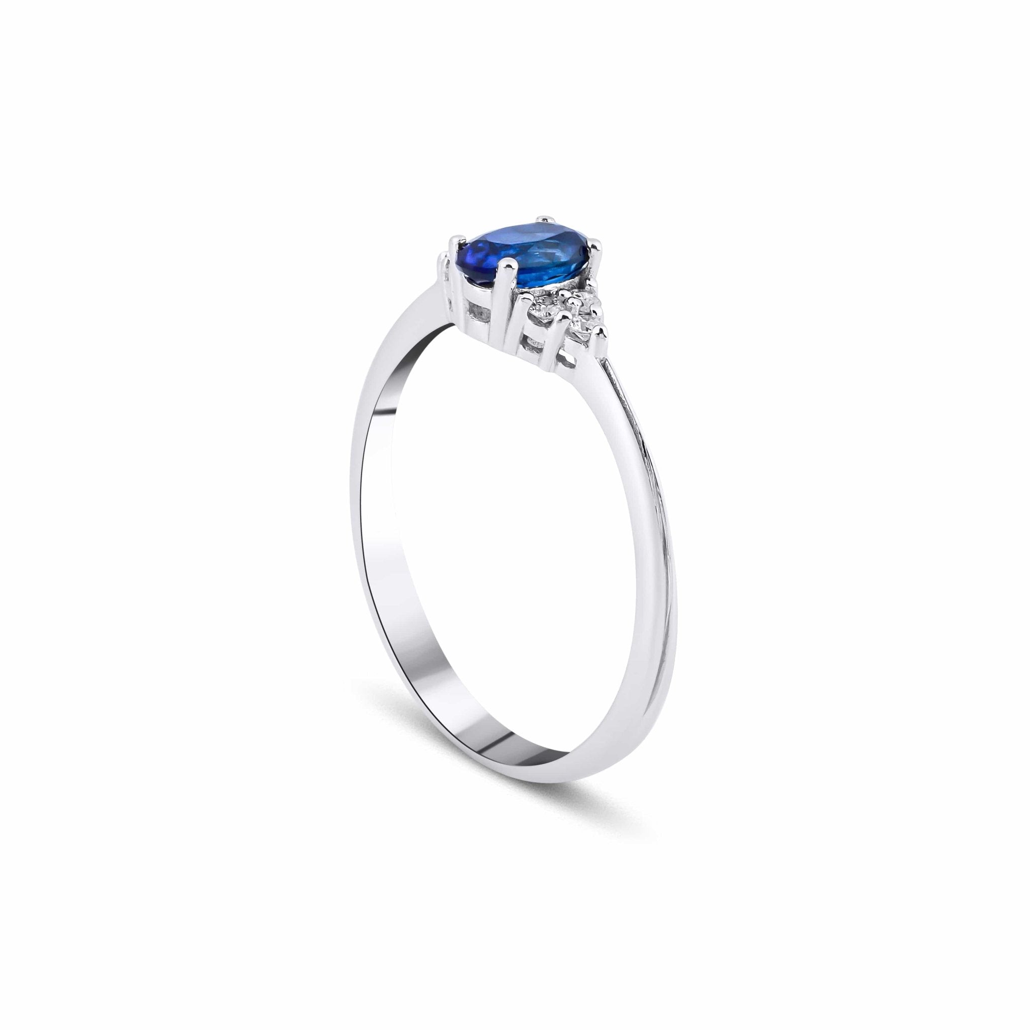 0.66 Karat Safir Pırlantalı Yüzük - RNF0646 | Renkli Taşlı Yüzükler | Ronaff Pırlanta | Tektaş Yüzük, Pırlanta Yüzük, Kolye, Küpe