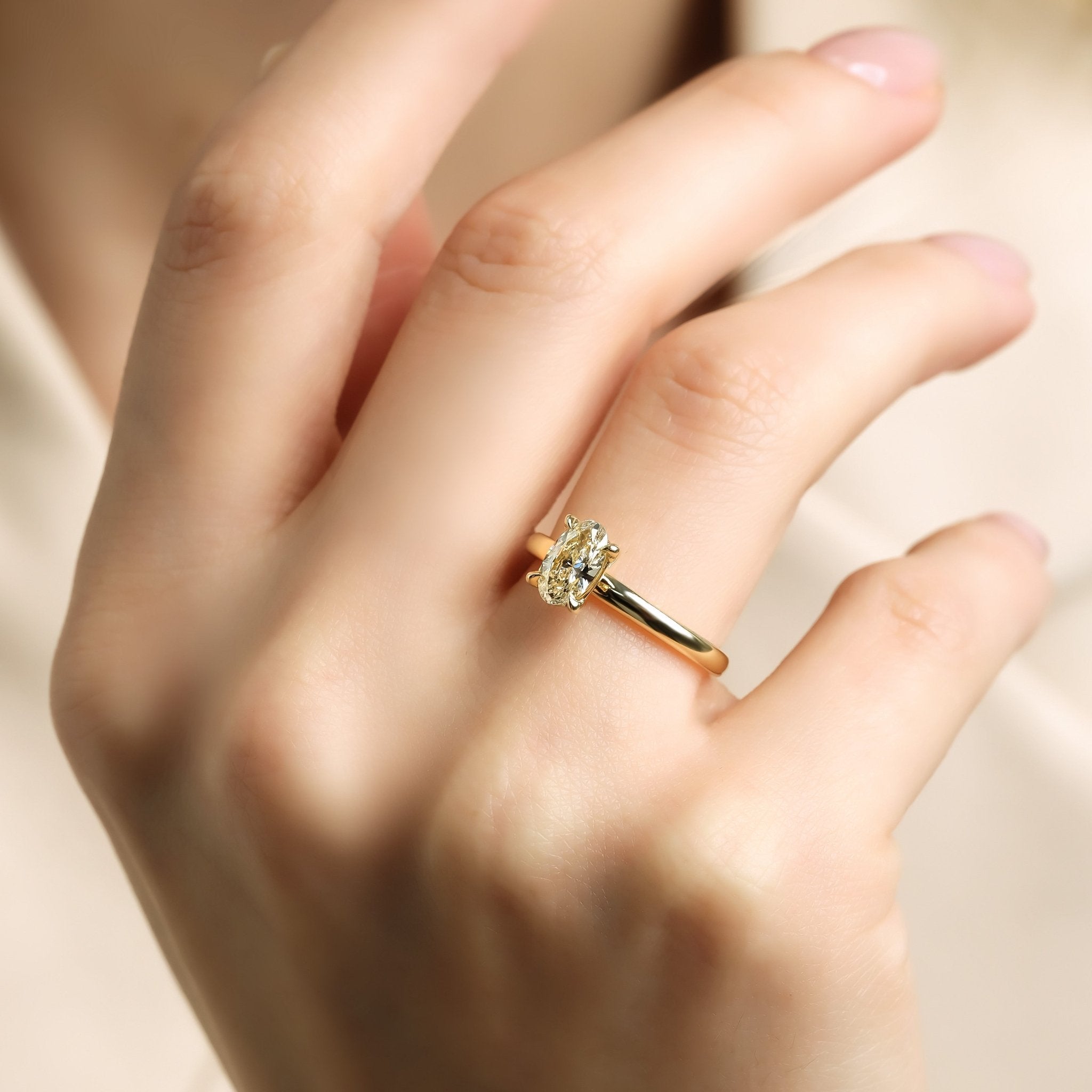 0.67 Karat Oval Kesim GIA/HRD Sertifikalı Tektaş Pırlanta Yüzük - RNF0843 | Pırlanta Yüzük | Ronaff Pırlanta | Tektaş Yüzük, Pırlanta Yüzük, Kolye, Küpe