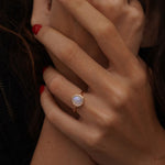 1.70 Karat Moonrise Ay Taşı Yüzük - RNF0638 | Renkli Taşlı Yüzükler | Ronaff Pırlanta | Tektaş Yüzük, Pırlanta Yüzük, Kolye, Küpe