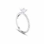 0.68 Karat Prenses Kesim Tektaş Pırlanta Yüzük - RNF0544 | Pırlanta Yüzük | Ronaff Pırlanta | Tektaş Yüzük, Pırlanta Yüzük, Kolye, Küpe