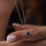 0.70 Karat Siyah Elmas Tektaş Kolye - RNF0650 | Pırlanta Kolye | Ronaff Pırlanta | Tektaş Yüzük, Pırlanta Yüzük, Kolye, Küpe