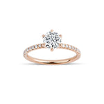 0.70 Karat & 0.20 Karat Yuvarlak Kesim GIA/HRDSertifikalı Tektaş Pırlanta Yüzük - RNF0530 | Tektaş Pırlanta | Ronaff Pırlanta | Tektaş Yüzük, Pırlanta Yüzük, Kolye, Küpe