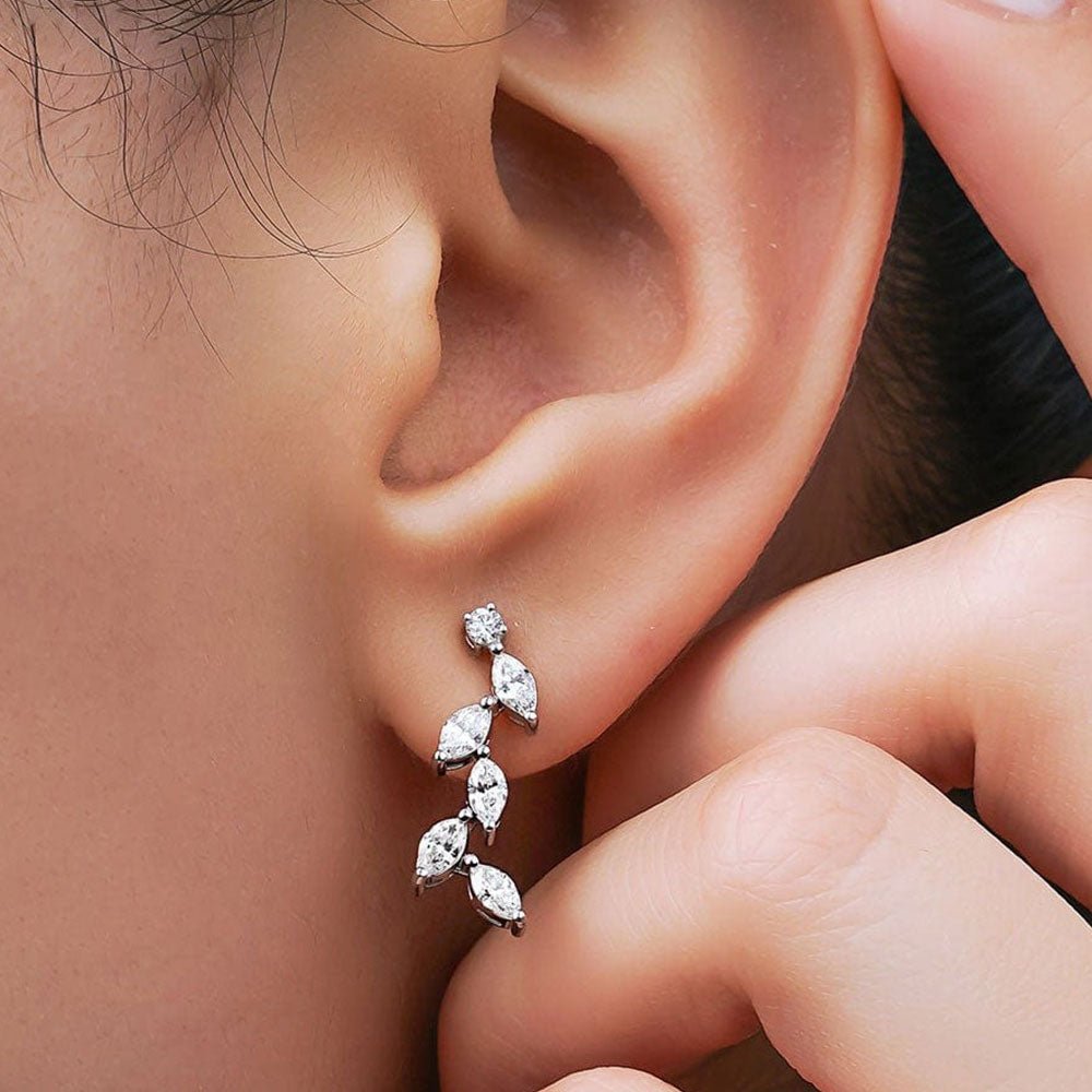 0.70 Karat Markiz Kesim Pırlantalı Küpe - RNF0352 | Pırlanta Küpe | Ronaff Pırlanta | Tektaş Yüzük, Pırlanta Yüzük, Kolye, Küpe