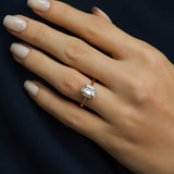 0.70 Karat Topaz & 0.12 Karat Kenar Yuvarlak Tektaş Tasarım Vintage Yüzük - RNF0768 | Pırlanta Yüzük | Ronaff Pırlanta | Tektaş Yüzük, Pırlanta Yüzük, Kolye, Küpe