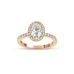 0.70 Karat Oval Kesim & 0.26 Karat Yuvarlak Kesim GIA/HRD Sertifikalı Halo Model Tektaş Pırlanta Yüzük - RNF0766 | Tektaş Pırlanta | Ronaff Pırlanta | Tektaş Yüzük, Pırlanta Yüzük, Kolye, Küpe