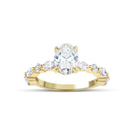 0.70 Karat Oval Kesim & 0.30 Karat Markiz Kesim & 0.12 Karat Yuvarlak Kesim GIA/HRD Sertifikalı Tektaş Pırlanta Markiz Kollu Yüzük - RNF0767 | Pırlanta Yüzük | Ronaff Pırlanta | Tektaş Yüzük, Pırlanta Yüzük, Kolye, Küpe