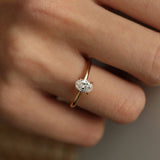 0.52 Karat Oval Kesim Sertifikalı Tektaş Pırlanta Yüzük - RNF0609 | Tektaş Pırlanta | Ronaff Pırlanta | Tektaş Yüzük, Pırlanta Yüzük, Kolye, Küpe