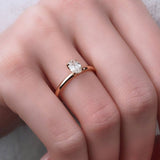 0.52 Karat Oval Kesim Sertifikalı Tektaş Pırlanta Yüzük - RNF0609 | Tektaş Pırlanta | Ronaff Pırlanta | Tektaş Yüzük, Pırlanta Yüzük, Kolye, Küpe