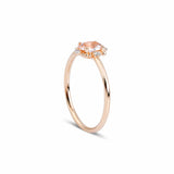 Oval Morganit Pırlanta Yüzük - RNF0397 | Renkli Taşlı Yüzükler | Ronaff Pırlanta | Tektaş Yüzük, Pırlanta Yüzük, Kolye, Küpe