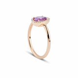 0.74 Karat Pembe Safir Pırlantalı Tasarım Yüzük - RNF0435 | Renkli Taşlı Yüzükler | Ronaff Pırlanta | Tektaş Yüzük, Pırlanta Yüzük, Kolye, Küpe