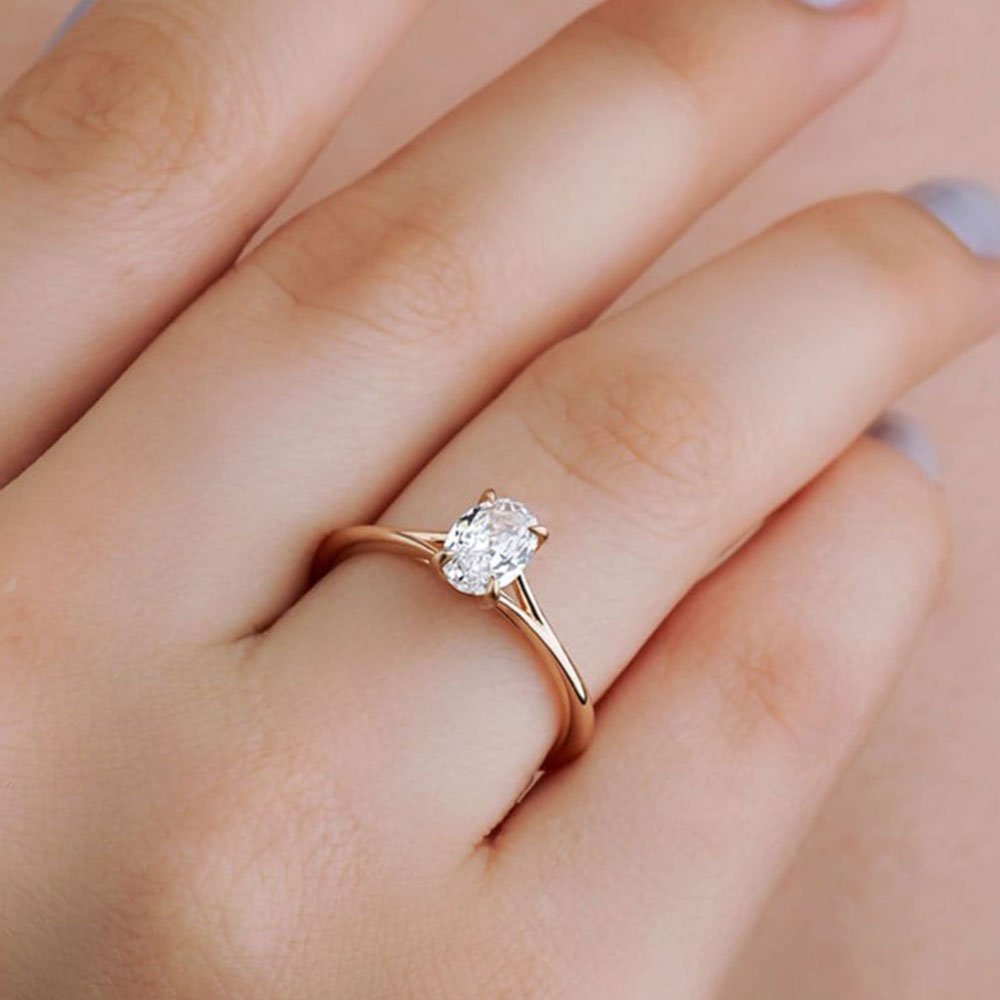 0.80 Karat Oval Kesim GIA/HRD Sertifikalı Pırlanta Tektaş Yüzük - RNF0258 | Pırlanta Yüzük | Ronaff Pırlanta | Tektaş Yüzük, Pırlanta Yüzük, Kolye, Küpe