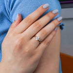 0.70 Karat Oval Kesim Pırlanta GIA/HRD Sertifikalı Tektaş Yüzük - RNF0355 | Tektaş Pırlanta | Ronaff Pırlanta | Tektaş Yüzük, Pırlanta Yüzük, Kolye, Küpe