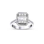 0.77 Karat Baget Kesim Pırlanta Baget Yüzük - RNF0747 | Pırlanta Yüzük | Ronaff Pırlanta | Tektaş Yüzük, Pırlanta Yüzük, Kolye, Küpe