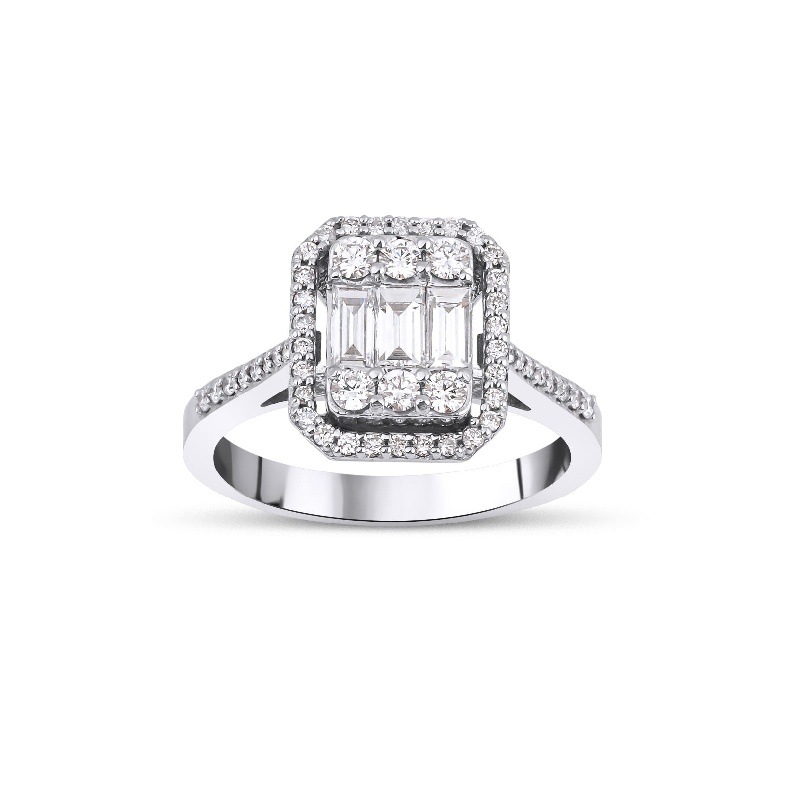 0.77 Karat Baget Kesim Pırlanta Baget Yüzük - RNF0747 | Pırlanta Yüzük | Ronaff Pırlanta | Tektaş Yüzük, Pırlanta Yüzük, Kolye, Küpe