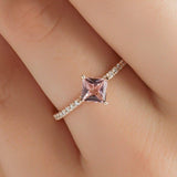 0.78 Karat Pembe Turmalin Pırlantalı Yüzük - RNF0099 | Renkli Taşlı Yüzükler | Ronaff Pırlanta | Tektaş Yüzük, Pırlanta Yüzük, Kolye, Küpe