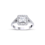 0.79 Karat Prenses Kesim Pırlanta Tektaş Yüzük - RNF0271 | Tektaş Pırlanta | Ronaff Pırlanta | Tektaş Yüzük, Pırlanta Yüzük, Kolye, Küpe