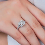 0.79 Karat Prenses Kesim Pırlanta Tektaş Yüzük - RNF0271 | Tektaş Pırlanta | Ronaff Pırlanta | Tektaş Yüzük, Pırlanta Yüzük, Kolye, Küpe