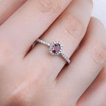 0.79 Karat Yakut Pırlantalı Anuturaj Yüzük - RNF0114 | Tektaş Pırlanta | Ronaff Pırlanta | Tektaş Yüzük, Pırlanta Yüzük, Kolye, Küpe