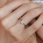 0.80 Karat Elegante GIA/HRD Sertifikalı Emerald Kesim Tektaş Pırlanta Yüzük - RNF0560 | Tektaş Pırlanta | Ronaff Pırlanta | Tektaş Yüzük, Pırlanta Yüzük, Kolye, Küpe