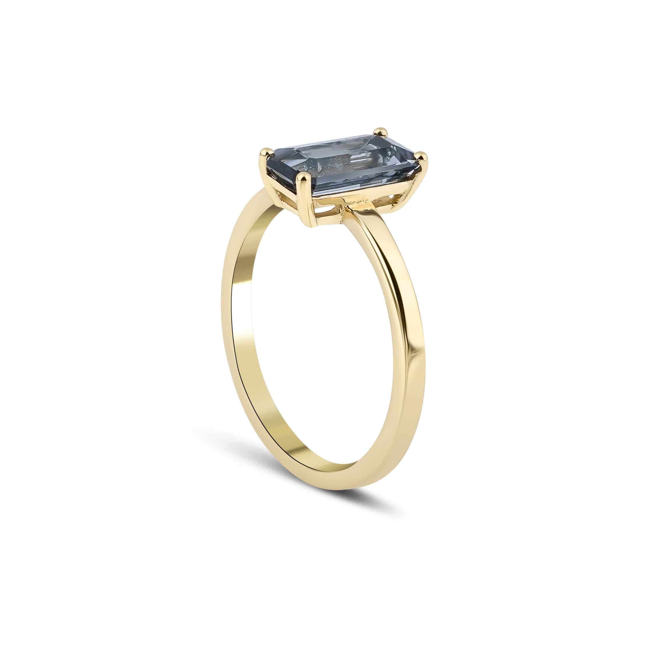 0.80 Karat Baget Kesim Spinel Tektaş Yüzük - RNF0637 | Renkli Taşlı Yüzükler | Ronaff Pırlanta | Tektaş Yüzük, Pırlanta Yüzük, Kolye, Küpe