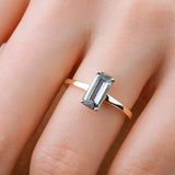 0.80 Karat Baget Kesim Spinel Tektaş Yüzük - RNF0637 | Renkli Taşlı Yüzükler | Ronaff Pırlanta | Tektaş Yüzük, Pırlanta Yüzük, Kolye, Küpe