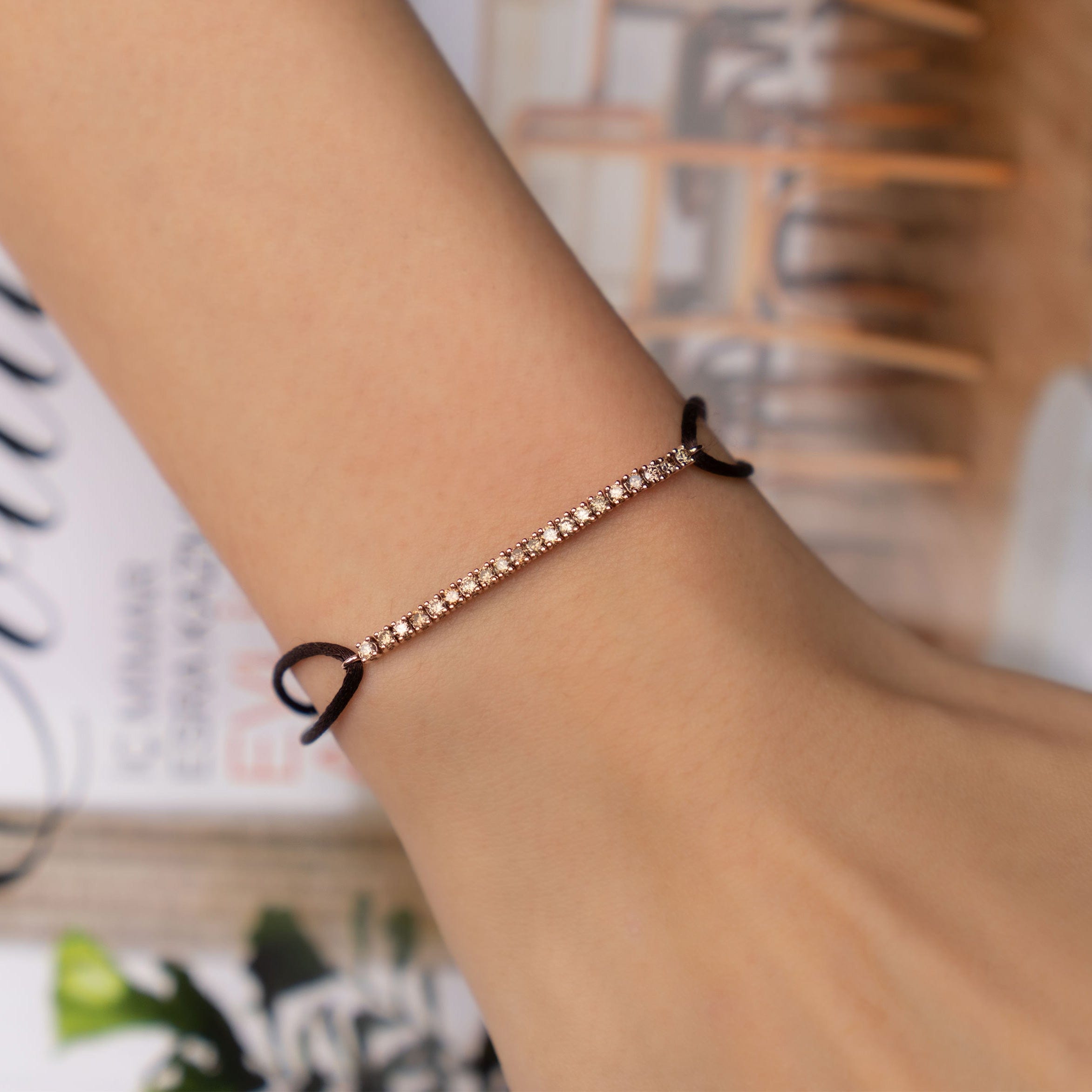 0.80 Karat Brown Diamond Bileklik - RNF0629 | Pırlanta Bileklik | Ronaff Pırlanta | Tektaş Yüzük, Pırlanta Yüzük, Kolye, Küpe