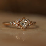 0.82 Karat Prenses Kesim GIA/HRD Sertifikalı Tektaş Pırlanta Yüzük - RNF0488 | Pırlanta Yüzük | Ronaff Pırlanta | Tektaş Yüzük, Pırlanta Yüzük, Kolye, Küpe