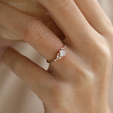 0.82 Karat Prenses Kesim GIA/HRD Sertifikalı Tektaş Pırlanta Yüzük - RNF0488 | Pırlanta Yüzük | Ronaff Pırlanta | Tektaş Yüzük, Pırlanta Yüzük, Kolye, Küpe